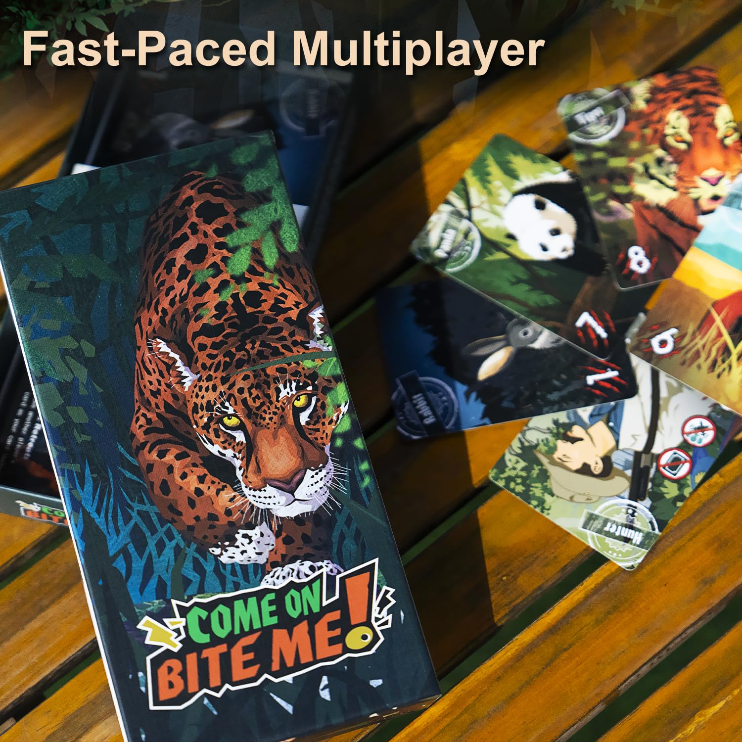 Whales Entertainment| Come On Bite Me| Fun Semi-Cooperative Bluffing Card Game for Adults & Teens| Multiplayer Strategy Party Games|Family Game Night