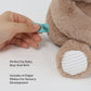 The Peanutshell Teddy Bear Stuffed Animal - 10 inch - Baby Safe - Machine Washable - Soft Bear Baby Toys, Newborn Infant Toddler, Plushies for Boys