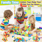 250PCS Pipe Tube Learning Toy for Toddlers, Educational STEM Bins for Classroom Preschool Building Toys, Montessori Interactive Autistic Sensory Toy
