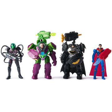 DC Comics Metal Force Team Up Action Figure Set, 4-Pack