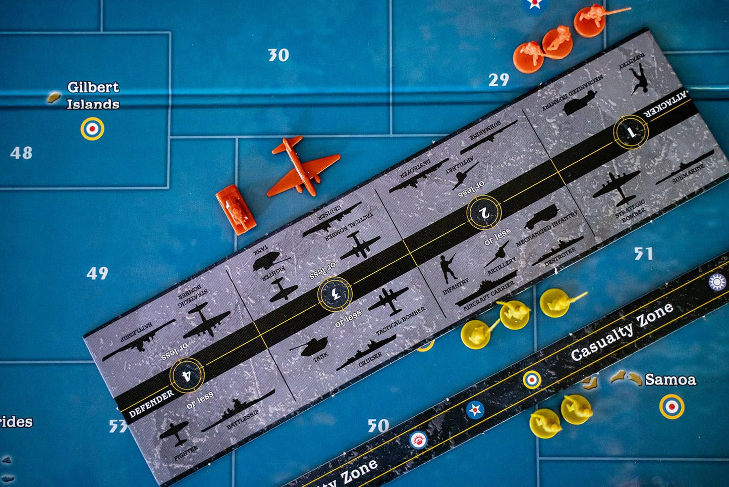 Renegade Game Studios Axis & Allies 1940 Pacific Second Edition WWII Strategy Board Game, War Miniatures, Two to Four Players, Ages Fourteen Plus