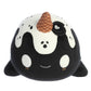 Aurora® Enchanting Tasty Peach® Cookies & Cream Nomwhal Stuffed Animal - Bright & Colorful Design - Showpiece Plush - Black 12.5 Inches