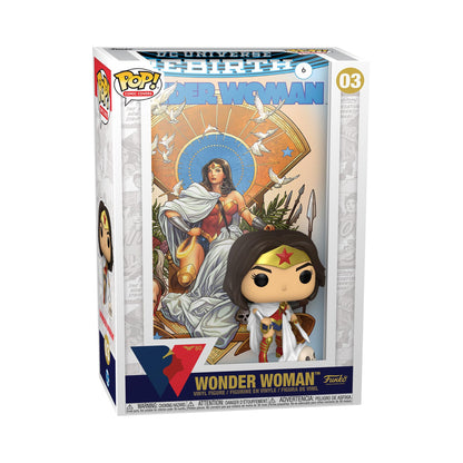 Funko POP! Comic Covers: DC Wonder Woman Rebirth 03 On Throne