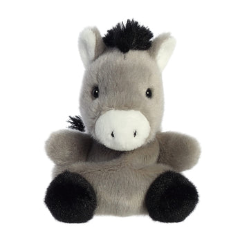Aurora® Adorable Palm Pals™ Eli Donkey™ Stuffed Animal - Fun Collectible Plush for Kids and Adult Collectors - Perfect for Decorating Rooms