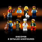 LEGO Icons Jazz Club 10312 Building Set for Adults and Teens, A Collectible Gift for Musicians, Music Lovers, and Jazz Fans, Includes 5 Detailed Rooms