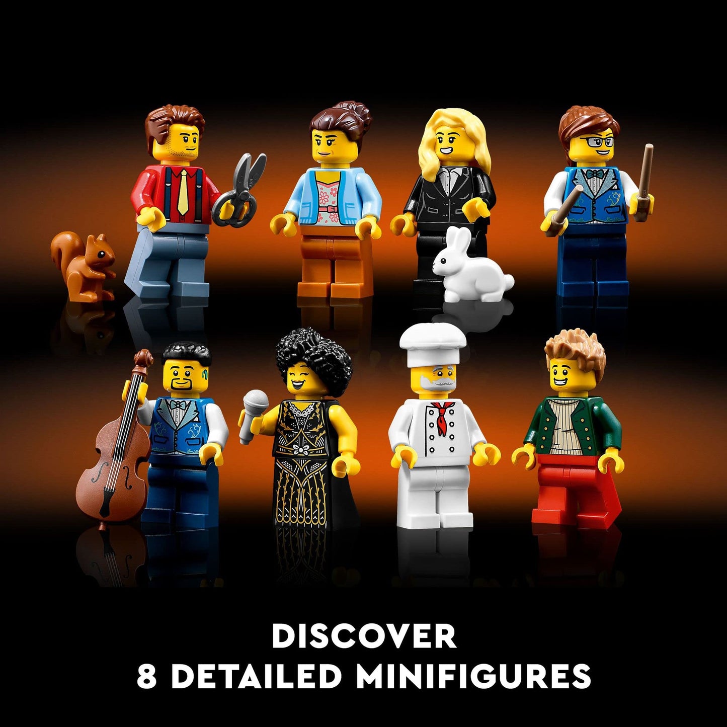 LEGO Icons Jazz Club 10312 Building Set for Adults and Teens, A Collectible Gift for Musicians, Music Lovers, and Jazz Fans, Includes 5 Detailed Rooms