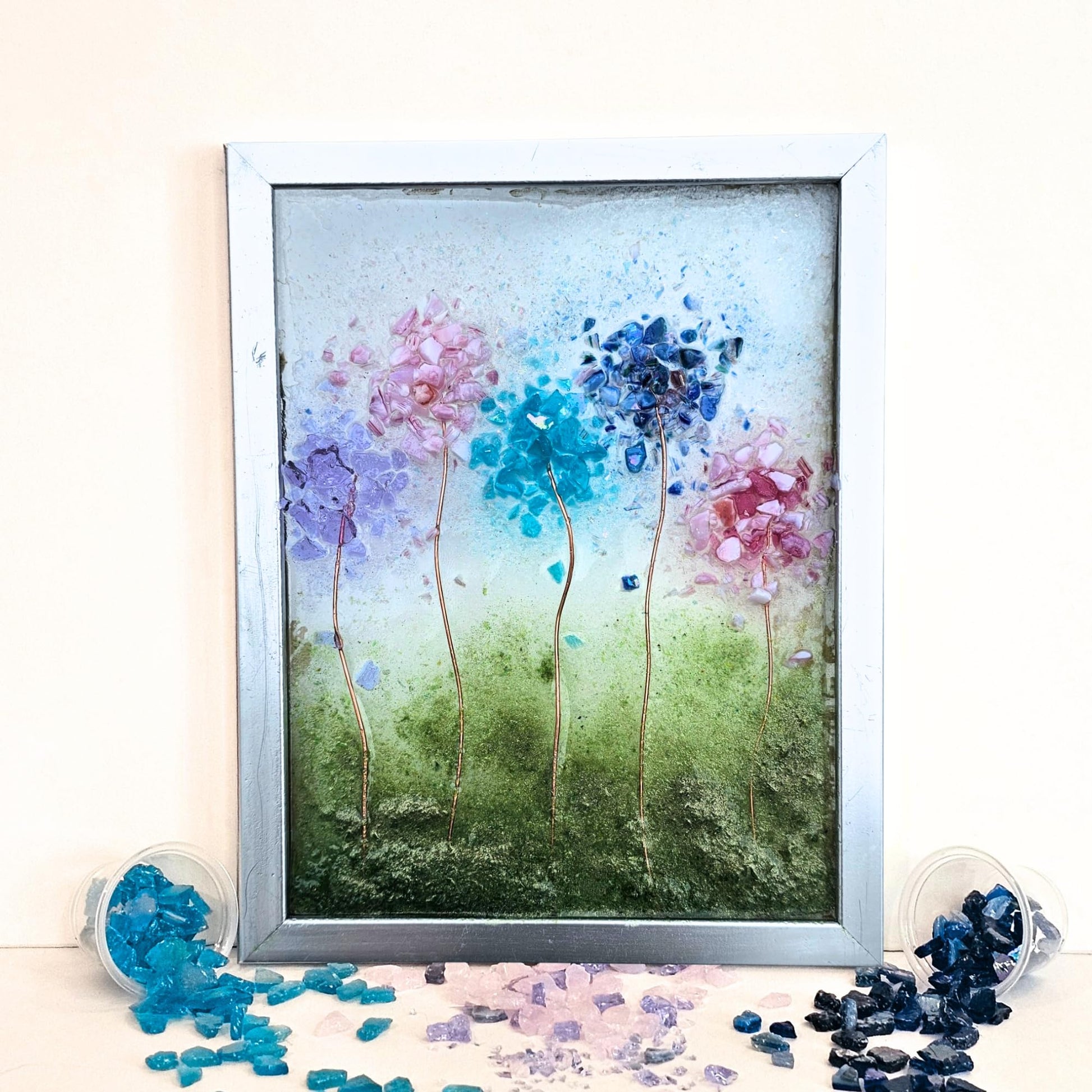 Stars That Dance Wildflowers Crushed Glass Kit (2 Frames)