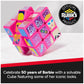 Rubik's Cube Barbie 50th Anniversary 3x3 Cube Collectible Brain Teaser