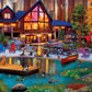 Masterpieces 750 Piece Jigsaw Puzzle for Adults, Family, Or Kids - Cabin in The Cove - 18"x24"
