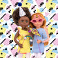 Glitter Girls - Polaroid of Friendship! - 14-Inch Doll Accessories - Photo Booth with Stool & Props - Bunny Nose & Masquerade Mask - Working Lights &