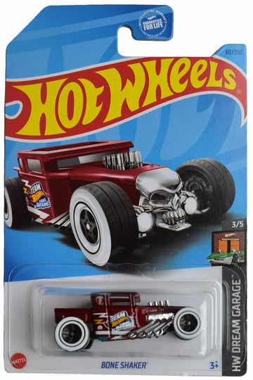Hot Wheels Bone Shaker, HW Dream Garage 3/5 [red] 60/250