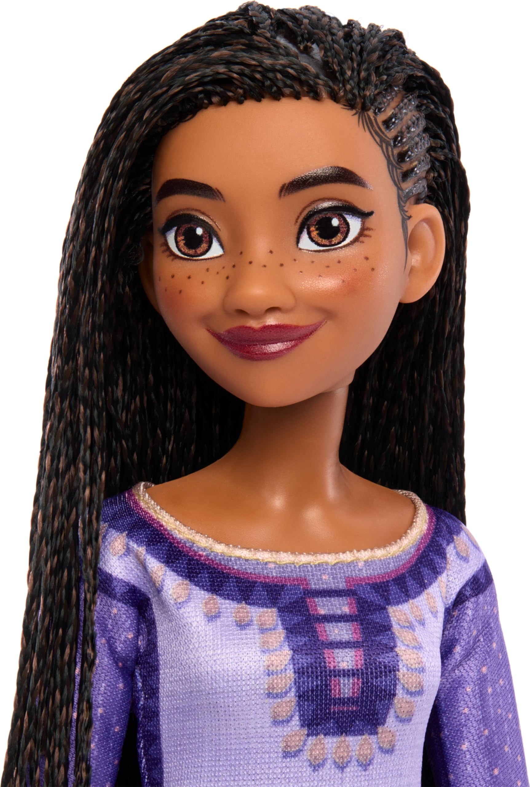 Mattel Disney Wish Toys & Accessories, Woodland Animals of Rosas Set with Asha Fashion Doll & 6 Surprises Including Animal Figures, Inspired by