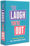 You Laugh You're Out [A Party Game with Hilarious Charades Family Card Games for Adults & Teens | Great Birthday Gift | 125 Prompt Cards Fun