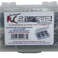 RC Screwz Stainless Steel Screw Kit tra087 Compatible with Traxxas Rustler 4x4 / VXL (67076-4)