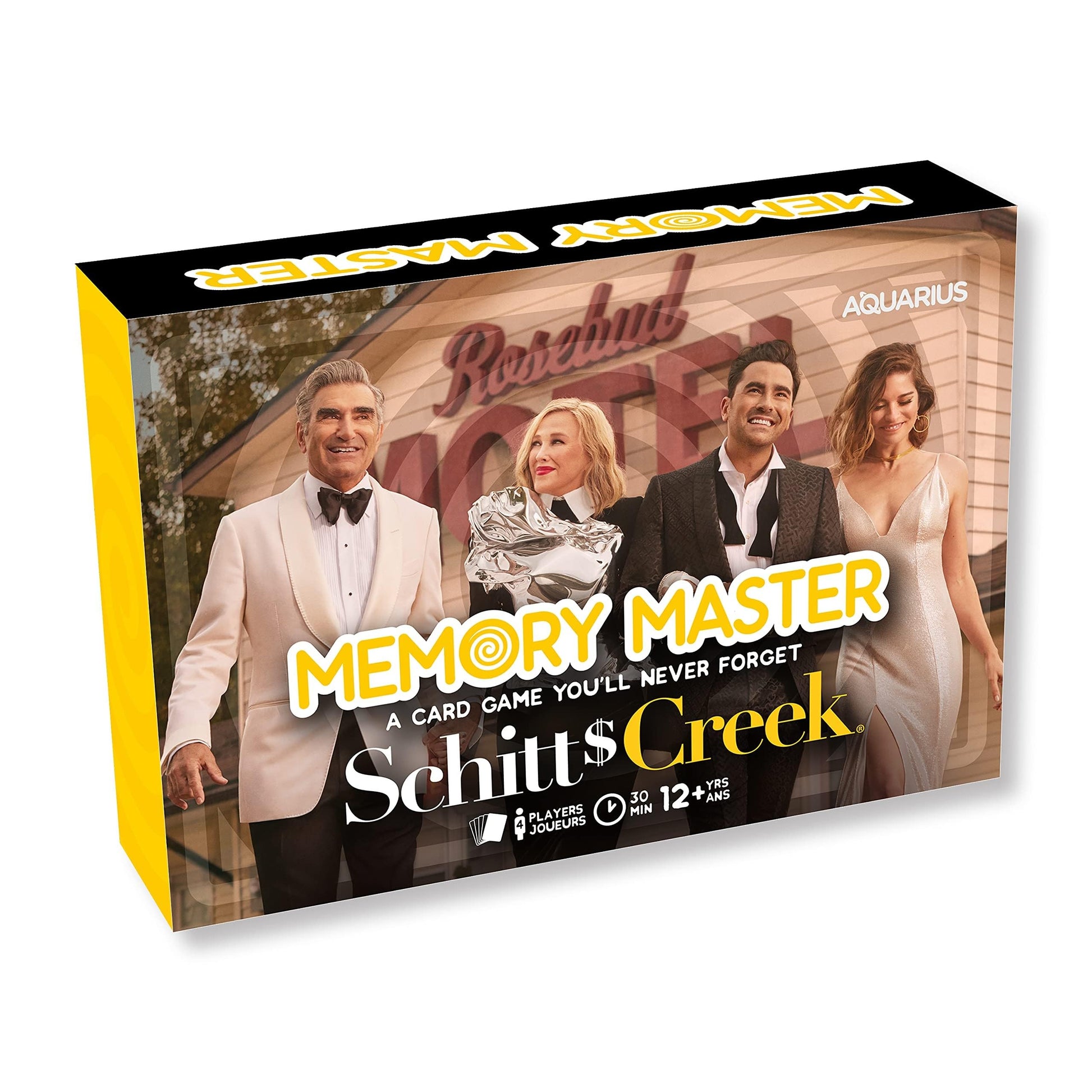 AQUARIUS Schitt's Creek Memory Master Card Game - Fun Family Party Game for Kids, Teens & Adults - Entertaining Game Night Gift - Officially Licensed