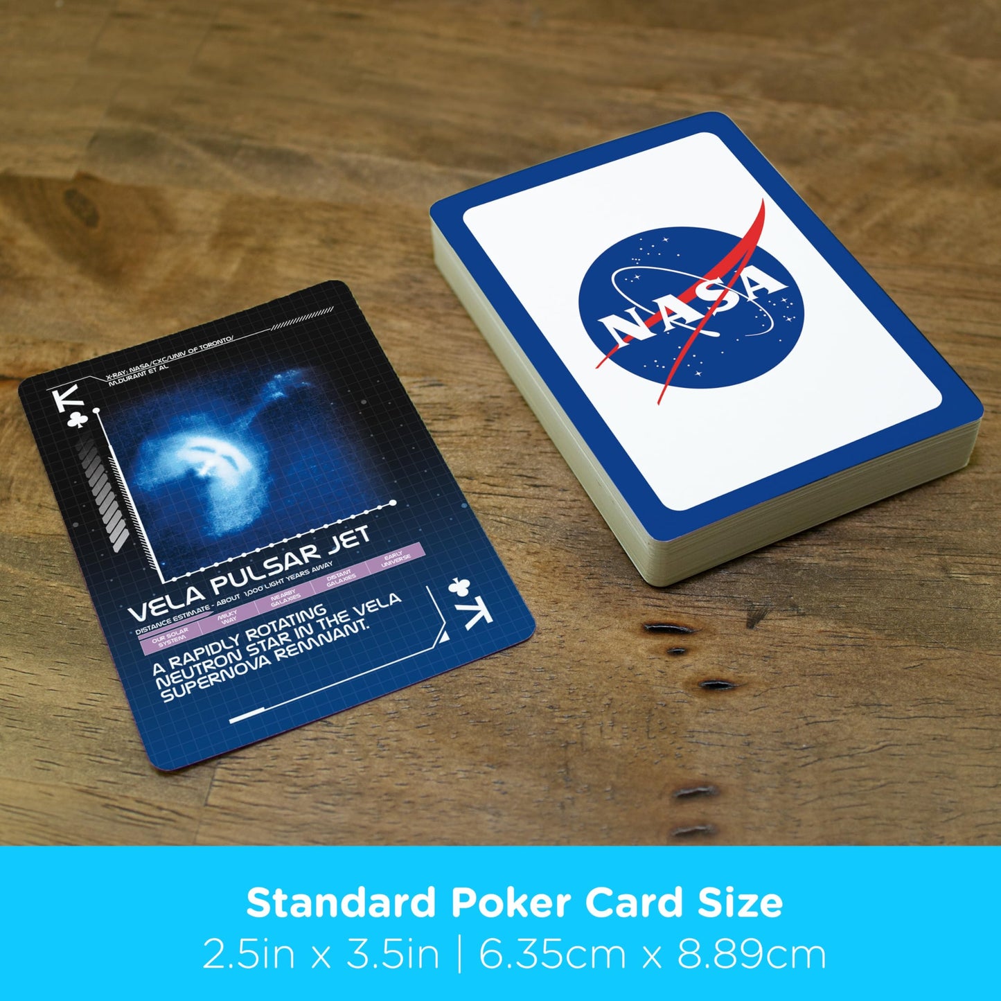 AQUARIUS NASA Across the Universe Playing Cards