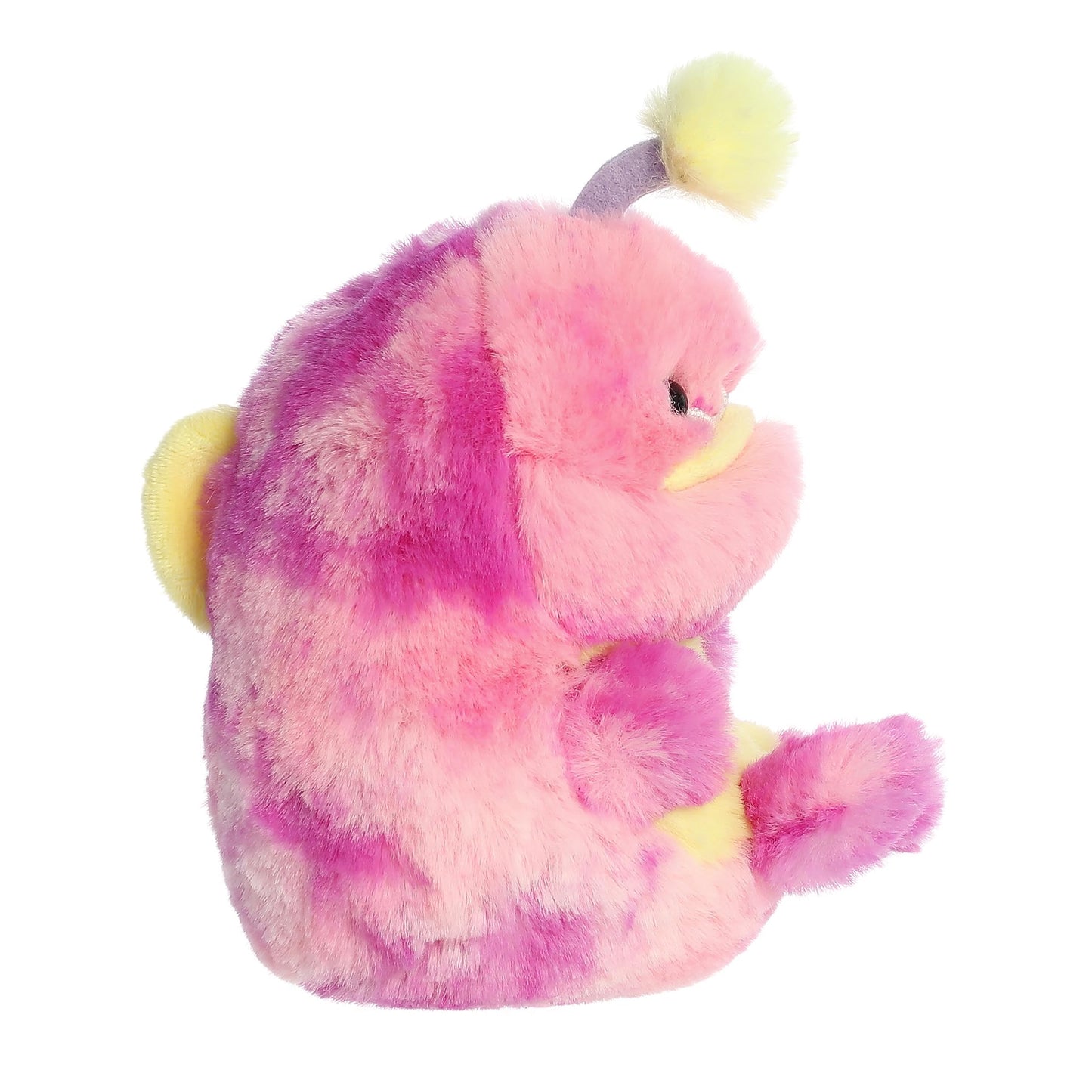 Aurora® Playful Rolly Pet™ Angel Angler Fish™ Stuffed Animal - Compact Size for On-the-Go Fun - for Adults, Kids, Birthdays, and Anniversaries - Pink