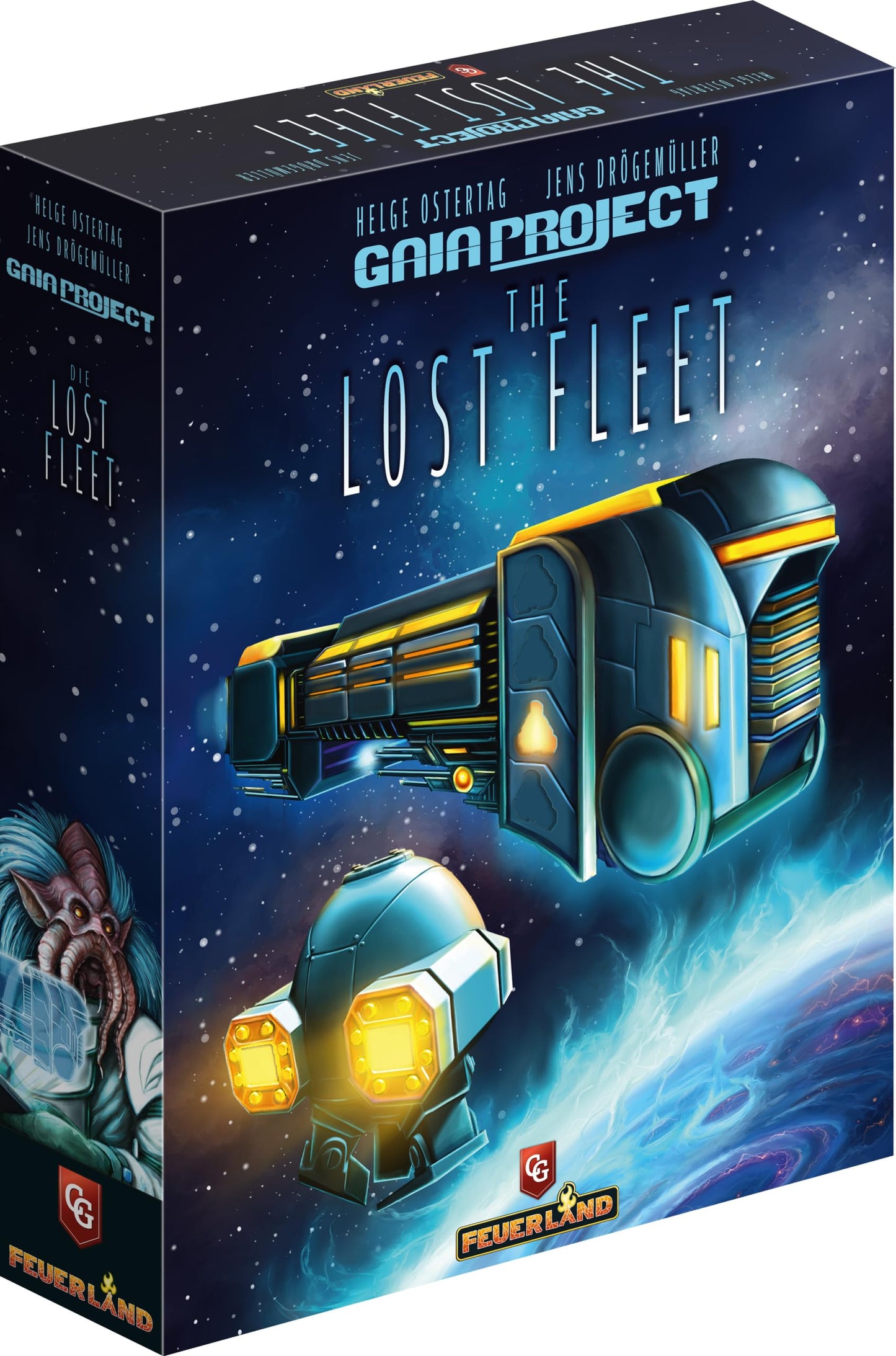 Capstone Games Gaia Project The Lost Fleet Expansion Strategy Board Game