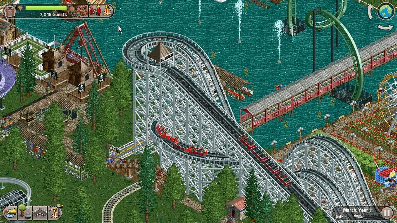 RollerCoaster Tycoon Classic - Compatible for NS - UK PAL (EU Version)