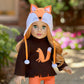 Foxy - Clothes for 18 inch Dolls - 4 Piece Outfit - Hat, Blouse, Leggings and Boots. (Doll Not Included)