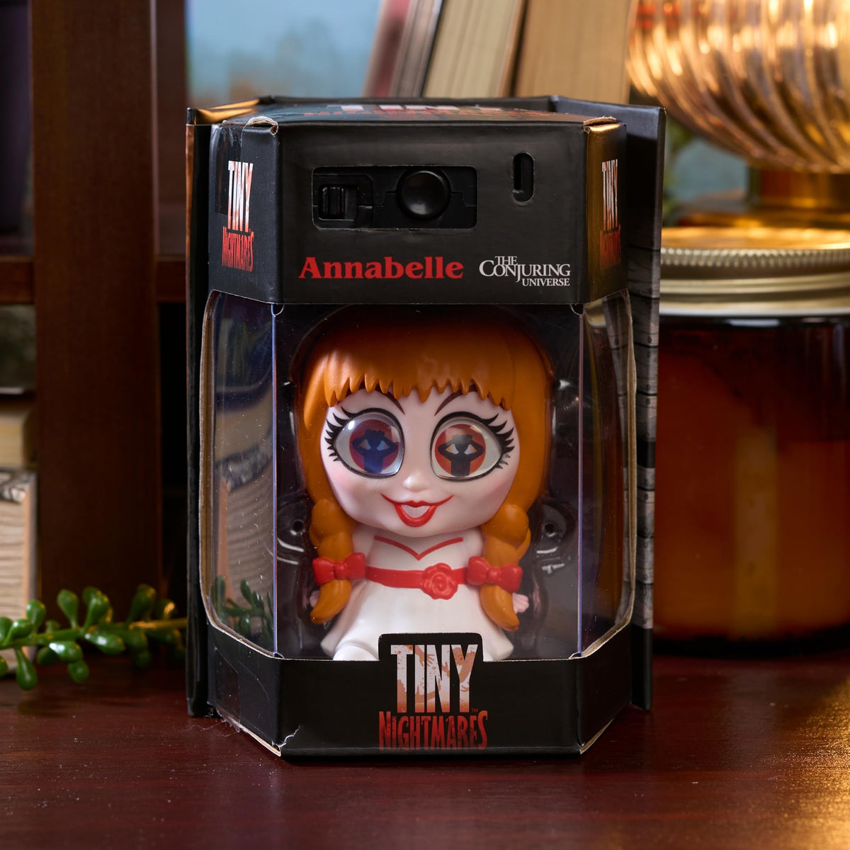 Tiny Nightmares Black Light Edition Collectible Figure - Annabelle