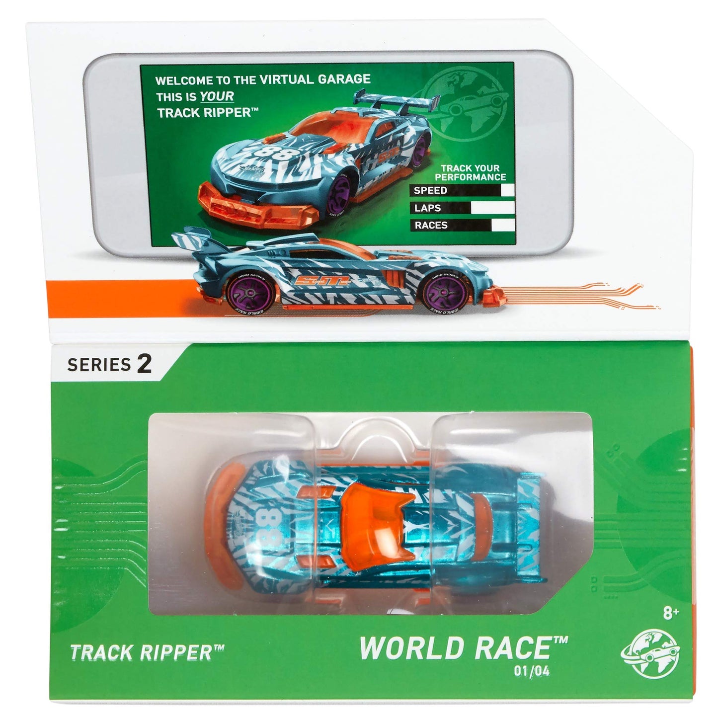 Hot Wheels id Track Ripper Vehicle