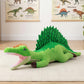 ZHONGXIN MADE Simulation Spinosaurus Dinosaur Stuffed Plush Toy - 18" Soft Lifelike Sail-Backed Dinosaur Model Toy, Real Life Dinosaur Stuffed Animal