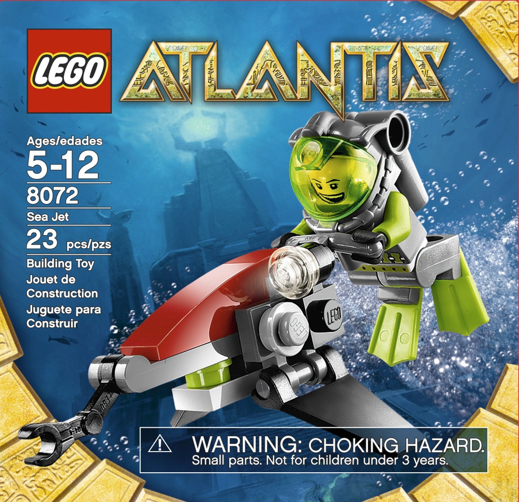 LEGO 8072 Atlantis Sea Jet