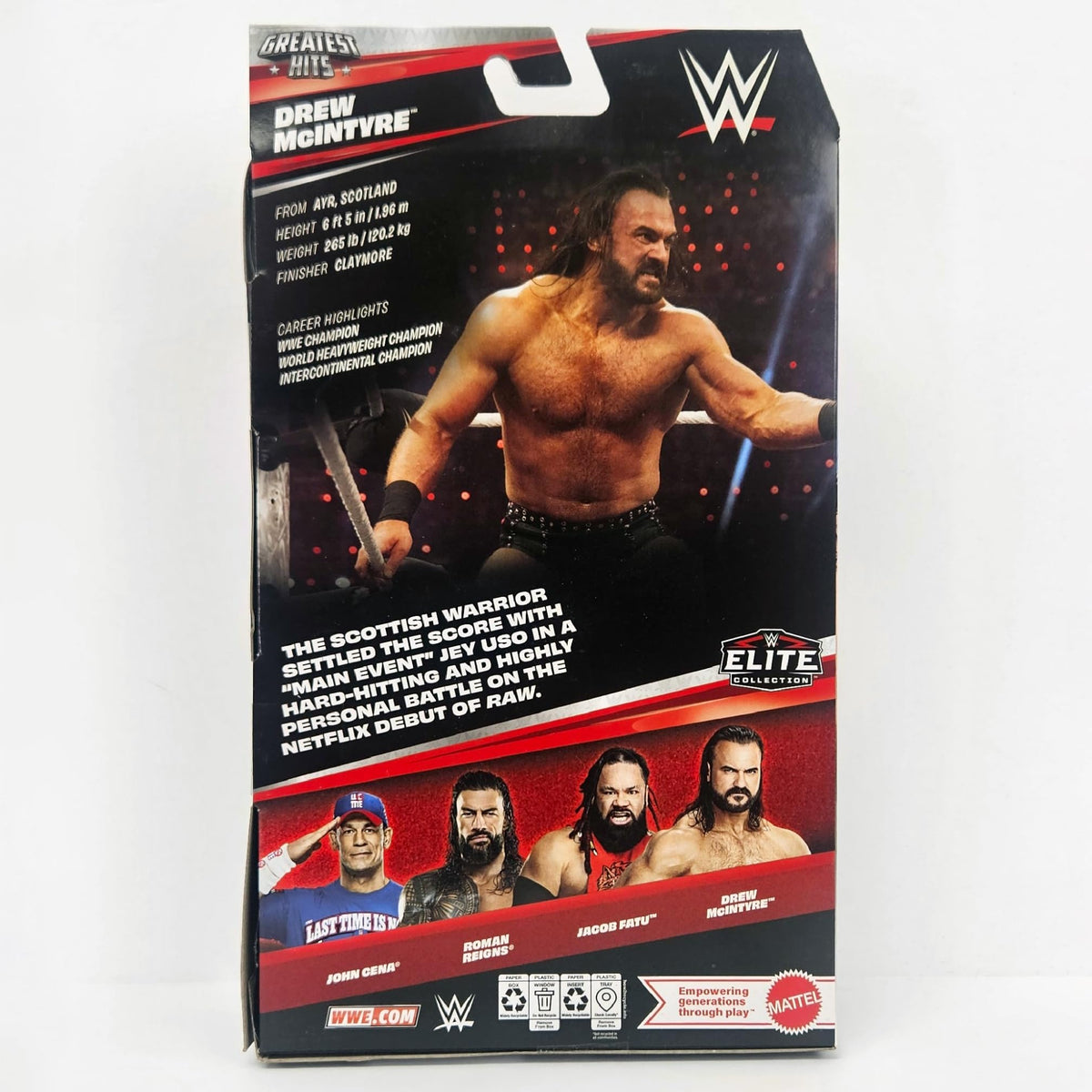 Drew McIntyre - WWE Elite Greatest Hits 12