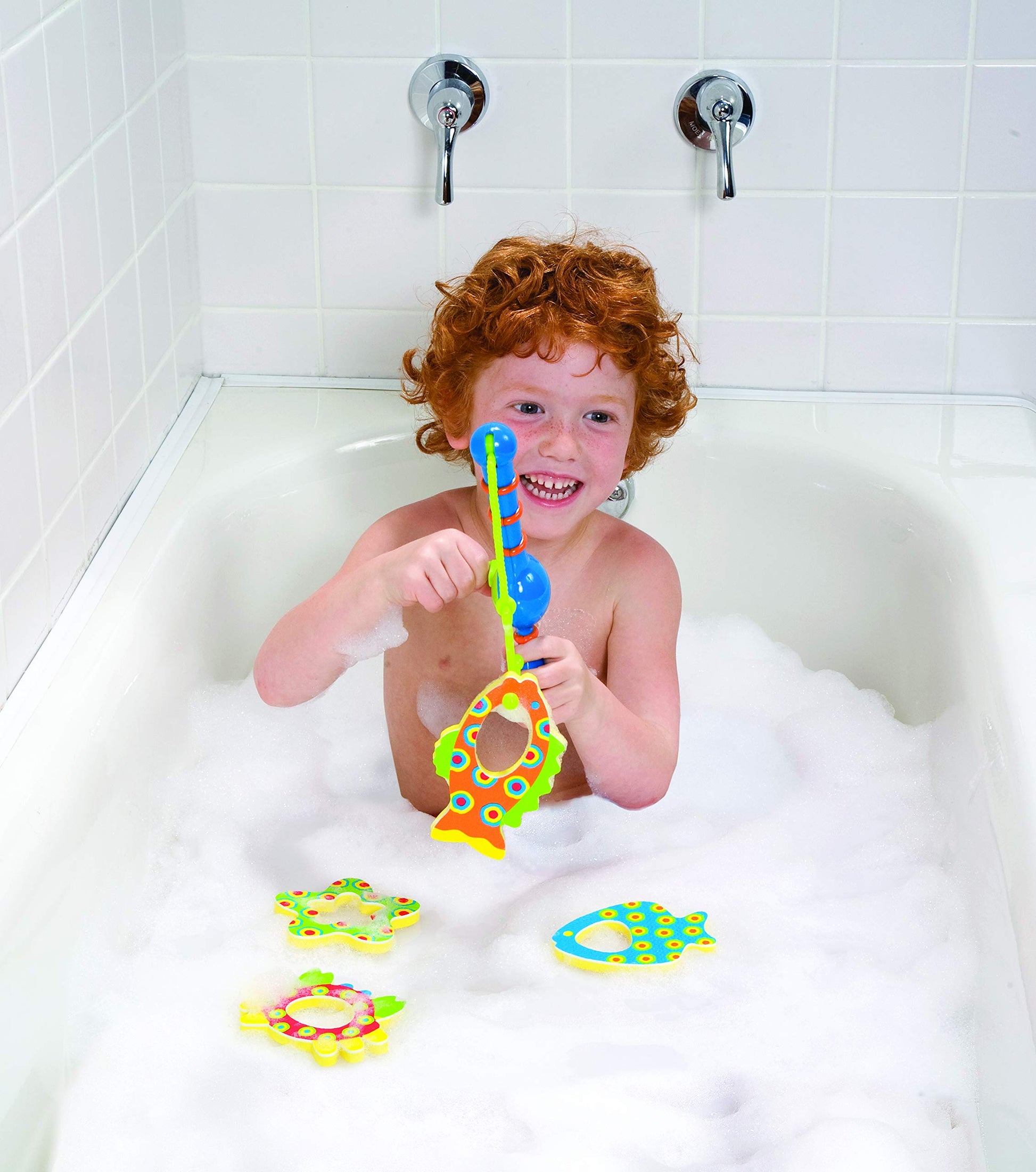 Alex Rub a Dub Fishing in the Tub Kids Bath Activity