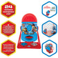 LEXiBOOK Paw Patrol - My Stories Brought to Light - Story Projector with Sounds, Timer and Booklet, Blue/red