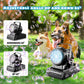 SHCKE Automatic Bubble Machine 10 Holes Bubble Blower,45° Adjustable