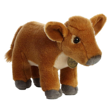 Aurora® Adorable Miyoni® Tots Jersey Calf Stuffed Animal - Lifelike Details Make a Cherished Companion - Perfect for Decorating Bedrooms or Classrooms
