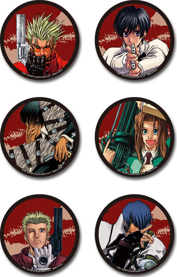 Trigun - Main Character Sticker Die-Cut Set