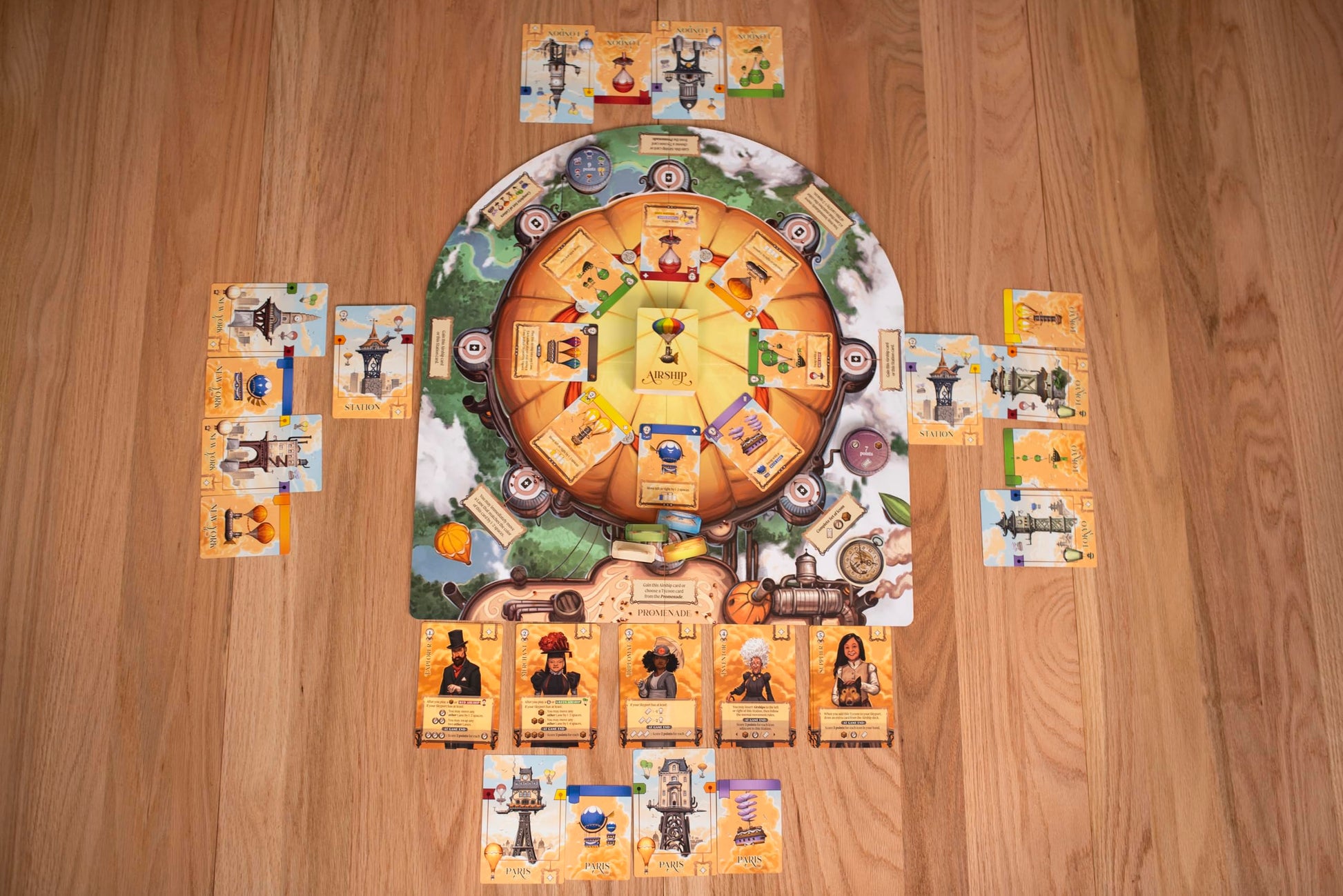 Grand Central Skyport - 25th Century Games | Ages 14+, 2-4 Players, 30-60 Minutes