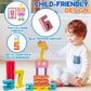 DLAIUSMALL Wooden Number Building Blocks -20PC,Digital Building Blocks,Stacking 1-10 Number BlocksToy for Kids,Balance Competition Game, Math Learning