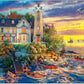 Buffalo Games - Dominic Davison - Rock Island Lighthouse - 500 Piece Jigsaw Puzzle for Adults -Challenging Puzzle Perfect for Game Nights - Finished
