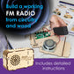 MindWare Gearjits FM Radio Building Set Science Kit