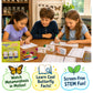 Fliptomania Flipbook Make-Your-Own Flip Book Kit for Kids 3 Pack, Butterfly, Frog, & Blank DIY Flipbook Paper, Drawing Kids Arts & Crafts Project Set