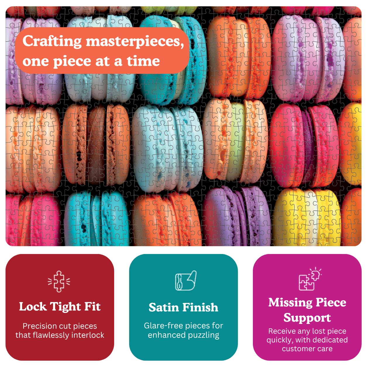 Cross & Glory | Jigsaw Puzzles for Adults | Macaron Palette Parade