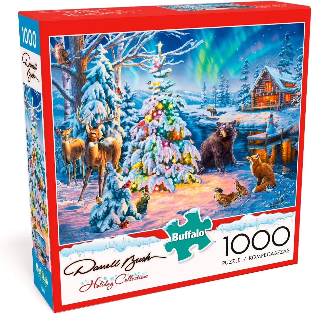 Buffalo Games - Woodland Christmas - 1000 Piece Jigsaw Puzzle for Adults