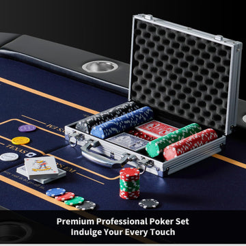 Boyzhood Poker Chips,200Pcs Poker Set with Aluminum Travel Case,11.5 Gram Poker Chips Set for Texas Holdem Blackjack Gambling