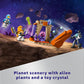 LEGO City Command Rover and Crane Loader Outer Space Toy Building Set, 4 Astronaut Toy Minifigures, Space Robot, 2 Alien Action Figures, Gift for 7