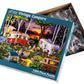 Vintage Campers Jigsaw Puzzle 1000 Piece by Vermont Christmas Company - Camping Puzzles for Adults & Families - Fully Interlocking & Randomly Shaped