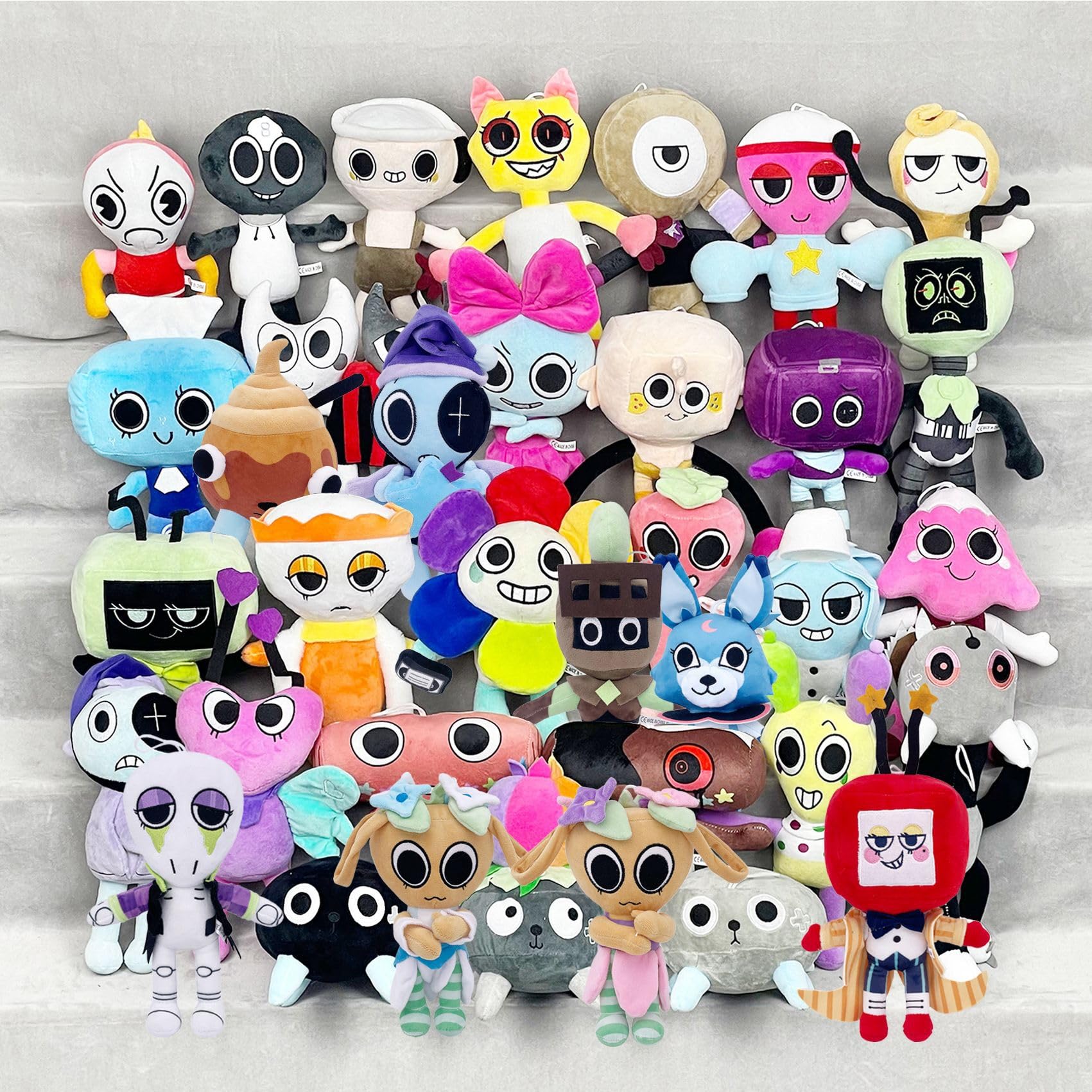 Lithosync Dandy’s World Plush Toy, Star Girl Plush Doll, Soft Stuffed Cartoon Character Plush, Cute Collectible Plush Figure for Fans Room Decor (11.0