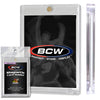 BCW Magnetic Card Holder -180 PT Thickness - 3 Pack | Protective Display Card Case with Secure Gold Magnet Closure | UV Protection, Quick Access