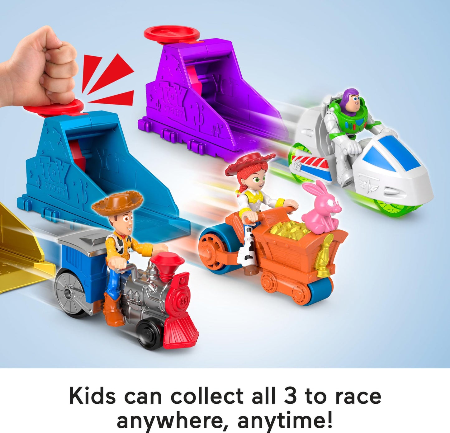 Fisher-Price Imaginext Toy Story Launcher Set with Jesse & Vehicle
