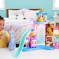 Mattel Disney Princess Pet Castle Playset & Cinderella Fashion Doll with 7 Play Areas, 2 Animal Friends, Furniture & 17 Accessories, Pet Palace