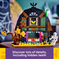 LEGO Halloween Barn Building Toy - Room Decor & Pretend Play Set for Boys & Girls, Ages 9+ - Halloween Toys & Crafts for Kids - Gift Idea - W/Scary