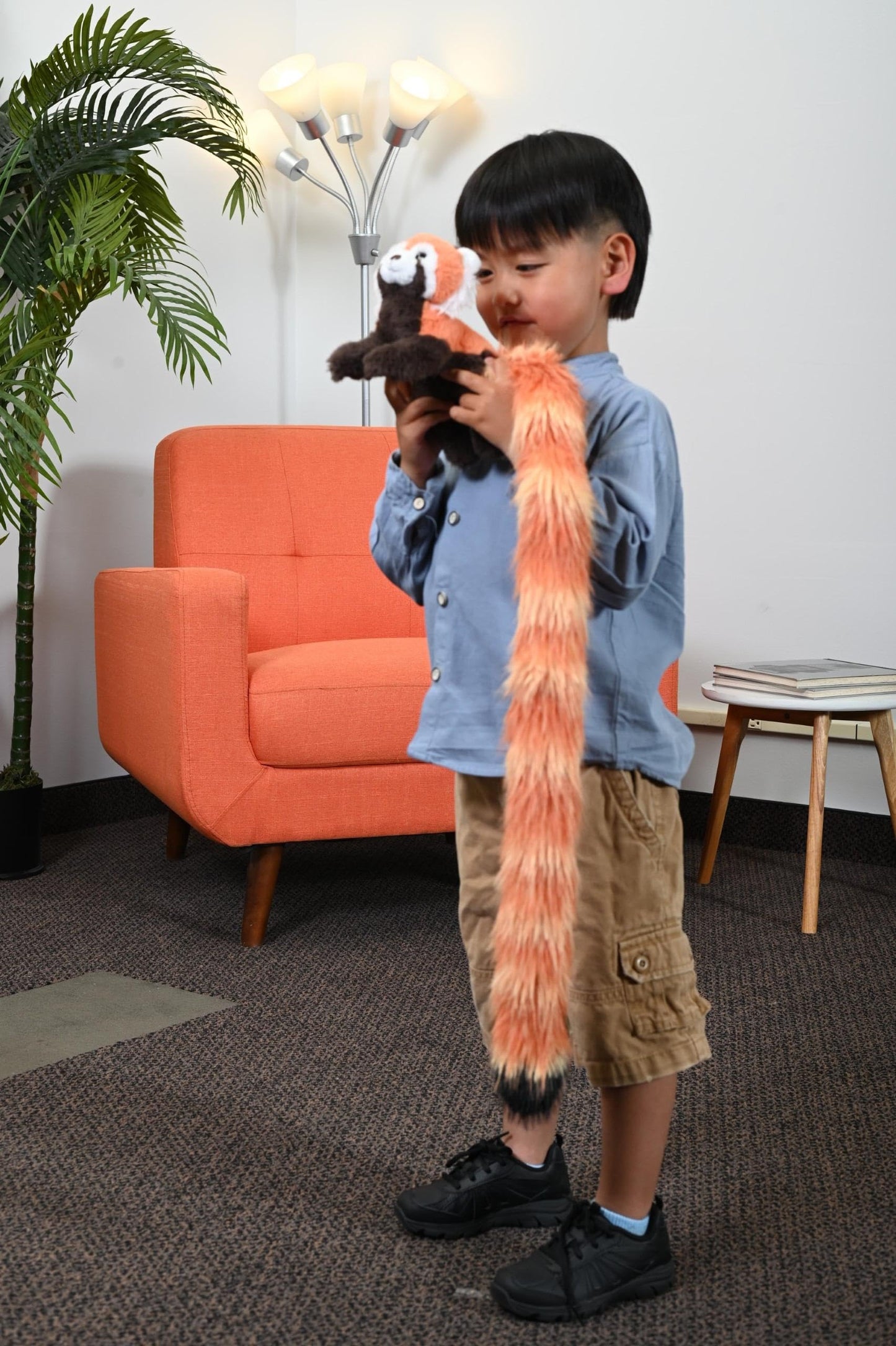 Wild Republic Tailkins Red Panda Stuffed Animal - 40"